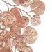 24.5" Iridescent Eucalyptus Leaf Artificial Stem -Champagne/Gold (Pack of 24) - A170630