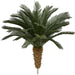 3'6"Hx48"W Outdoor UV-Proof Artificial Sago Cycas Palm Tree -36 Fronds -Green - A174530