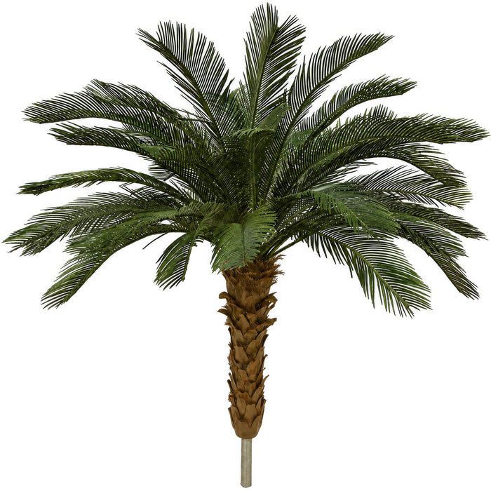 4'6"Hx48"W Outdoor UV-Proof Artificial Sago Cycas Palm Tree -36 Fronds -Green - A174540