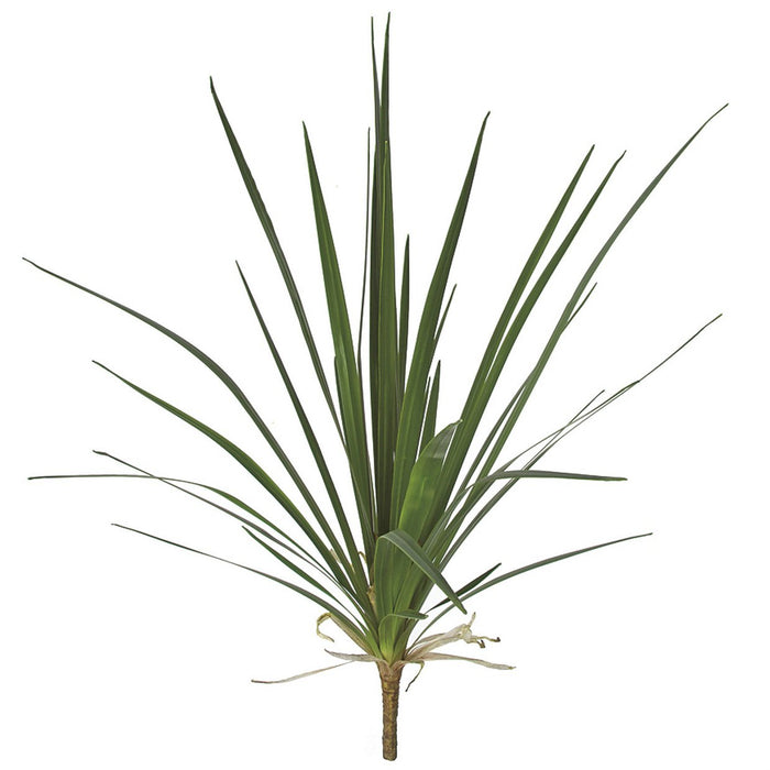 40" Artificial Soft Touch Wide Leaf Grass Plant -Green (pack of 4) - A175470