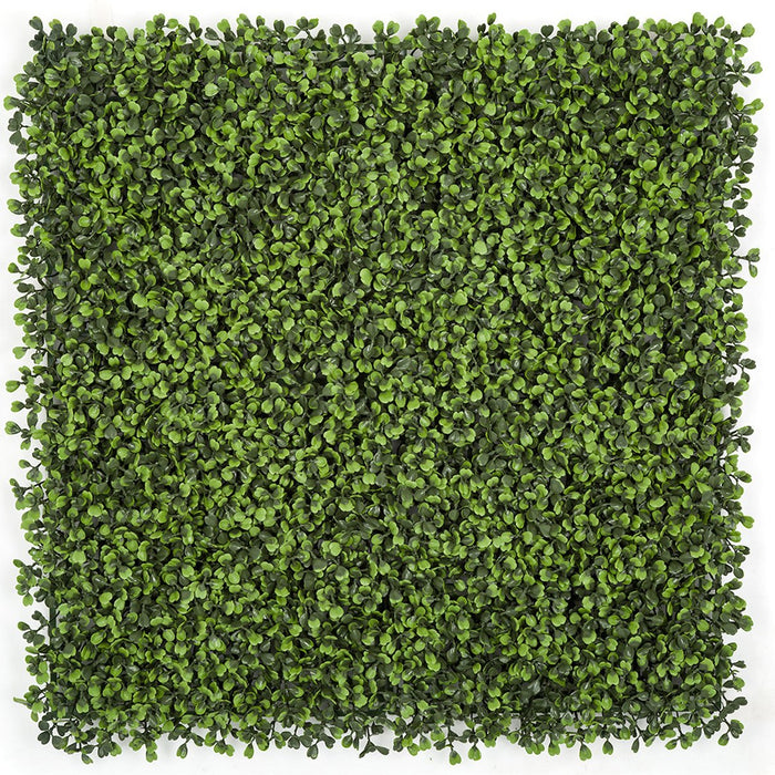 20"x20" IFR Artificial Boxwood Mat Indoor/Outdoor -2 Tone Green (pack of 4) - AR180040