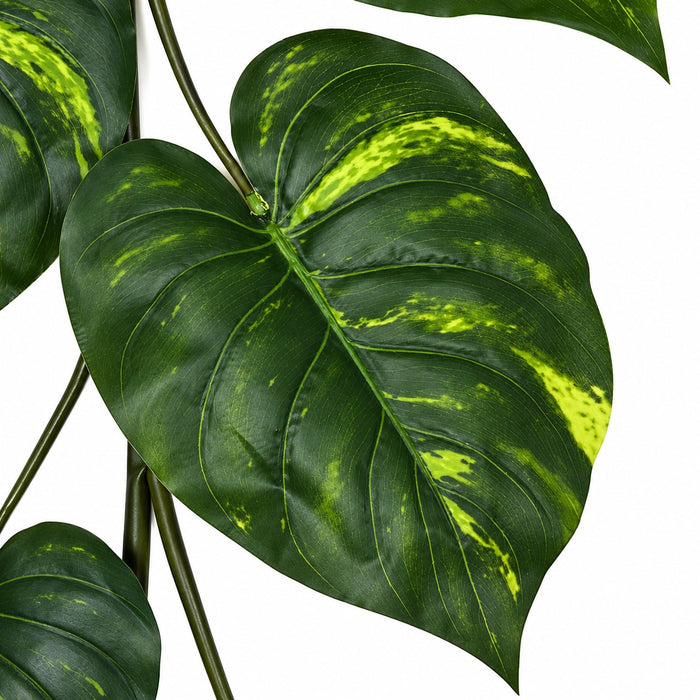 6' Soft-Touch Pothos Leaf Silk Garland -2 Tone Green (Pack of 4) - A181720