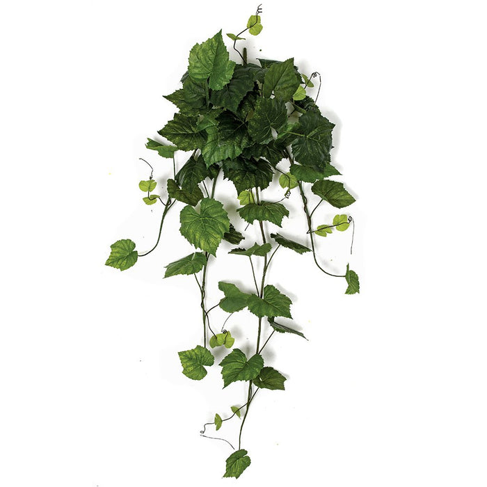 hanging squash plants 55" Soft-Touch Hanging Squash Ivy Silk Plant -2 Tone Green — Silks Are Forever