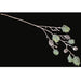 39" Frosted & Glittered Artificial Pine & Pinecone Branch Stem -Brown/Green (Pack of 6) - A-181800