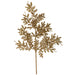 20" Heavy Glittered Artificial Mimosa Leaf Stem -Gold (pack of 24) - A-181822