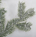 6'Lx11"W Frosted & Glittered Artificial Hemlock Garland -Green/Silver (pack of 6) - A182300