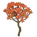 8"HX5"W Artificial Sedum Succulent Stem -Coral/Salmon (Pack of 12) - A-183232