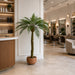5'6" Silk Fern Palm Tree w/Pot -Green - A184120
