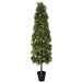 7' Natural Touch Artificial Hinoki Cypress Tree w/Pot -Green - A184220