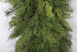 6' PE Artificial Natural Touch Mixed Cedar & Pine Garland -2 Tone Green - A184290