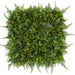 20"x20" Artificial Plastic Mixed Fern Leaf Mat -2 Tone Green (pack of 2) - A185575