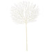 31" Artificial Coral Twig Stem -White/Cream (Pack of 12) - A-186050
