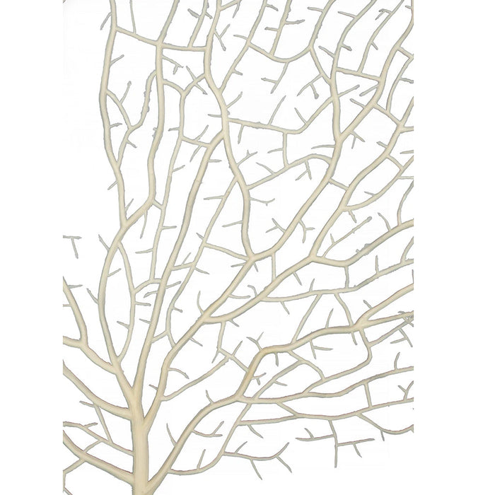 31" Artificial Coral Twig Stem -White/Cream (Pack of 12) - A-186050