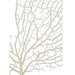 31" Artificial Coral Twig Stem -White/Cream (Pack of 12) - A-186050