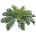 16.5"Hx23"W UV-Proof Outdoor Artificial Cycas Palm Plant -Green (pack of 6) - A190980