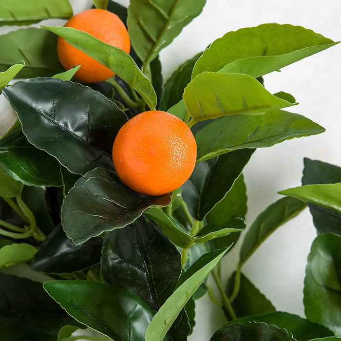 27.5" Artificial Orange Fruit Tree -Orange/Green (Pack of 6) - A-192600