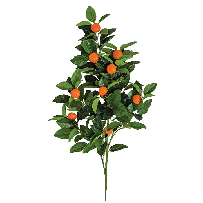 27.5" Artificial Orange Fruit Tree -Orange/Green (Pack of 6) - A-192600