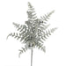 16" Mixed Fern, Berry & Ornamental Ball Artificial Stem -Silver (pack of 6) - A192920