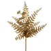 16" Mixed Fern, Berry & Pinecone Artificial Stem -Gold (pack of 6) - A192940