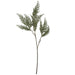 35" Glittered Artificial Cypress Stem -Green/Gold (Pack of 12) - A-193250