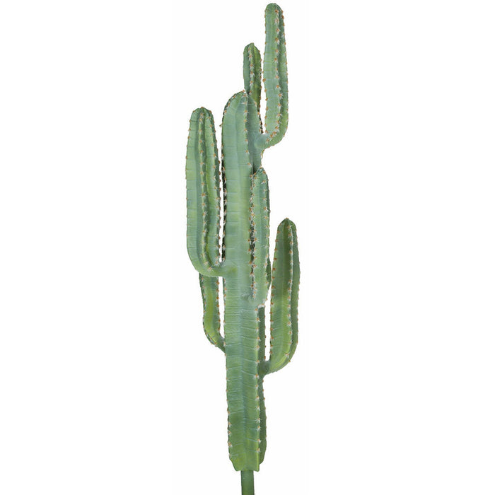 54" Plastic Saguaro Cactus Artificial Stem w/Beige Needles -Green - A195592