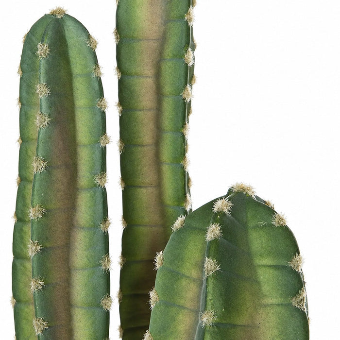 54" Plastic Saguaro Cactus Artificial Stem w/Beige Needles -Blue/Green - A195594