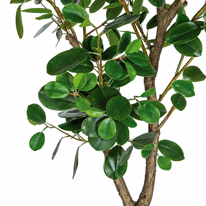 7' Soft-Touch Artificial Chinese Banyan Tree w/Pot -Green - A195640