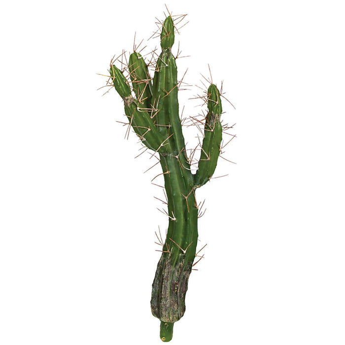 21.5" Plastic Cactus Artificial Stem -Green (Pack of 6) - A-196030