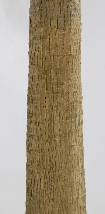 17' Royal Silk Palm Tree w/Metal Base Plate -Green - A196220