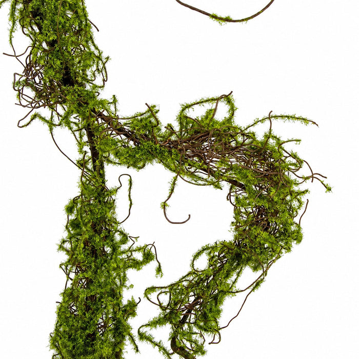 6' Moss Covered Twig Artificial Garland -Green (Pack of 6) - A-197360