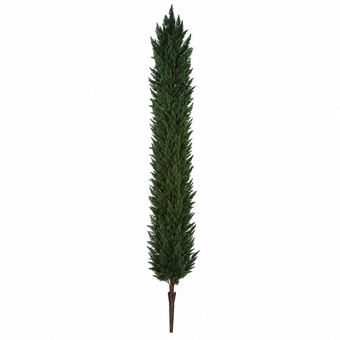 12' Outdoor UV-Proof Artificial Cypress Topiary Tree -Green - A197420