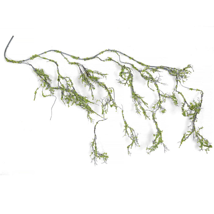 4'10" Moss Covered Twig Artificial Garland -Light Green (Pack of 6) - A-197482