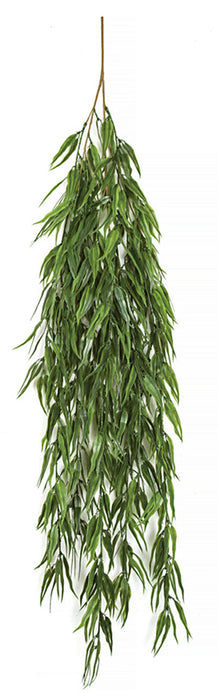 65" Outdoor UV-Proof Artificial Hanging Weeping Willow Branch Stem -2 Tone Green (Pack of 2) - A-200000