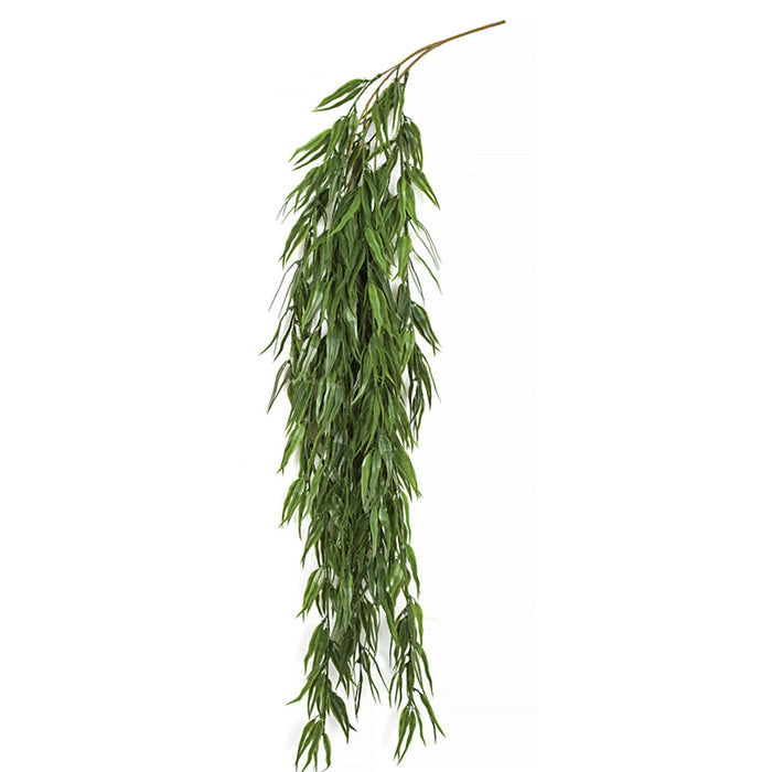 65" Outdoor UV-Proof Artificial Hanging Weeping Willow Branch Stem -2 Tone Green (Pack of 2) - A-200000