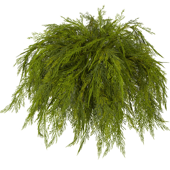31" UV-Proof Outdoor Artificial Mophead Cypress Plant -Green (pack of 2) - A200070