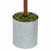 6' Soft-Touch Artificial Juniper Tree w/Galvanized Pot -Green - A-200300