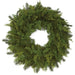 28" PE Artificial Mixed Pine Hanging Wreath -Green - A200480