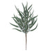 20.5" Eucalyptus Leaf Artificial Stem With Frosted White Pods -Green/Blue (Pack of 12) - A200910