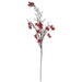 47" Artificial Foam Berry Twig Stem -Red (pack of 12) - A201110