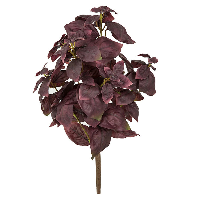 15" Basil Herb Silk Stem -Purple (Pack of 6) - A-201130
