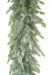 9'Lx10"W Snowed & Glittered Pine Artificial Garland -Green/White (pack of 2) - A202030