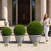 30" Outdoor UV-Proof Artificial Japanese Boxwood Ball-Shaped Topiary -Green - A202770