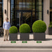 30" Outdoor UV-Proof Artificial Japanese Boxwood Ball-Shaped Topiary -Green - A202770