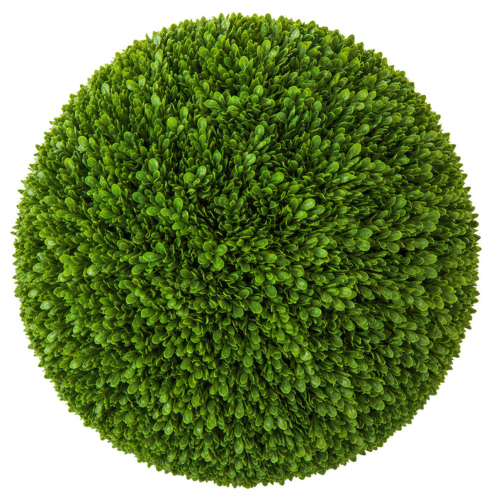 24" Outdoor UV-Proof Artificial Japanese Boxwood Ball-Shaped Topiary -Green - A202790