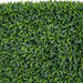 12"Hx24"Wx12"D Outdoor UV-Proof Artificial Podocarpus Leaf Topiary Hedge -2 Tone Green - A-202835