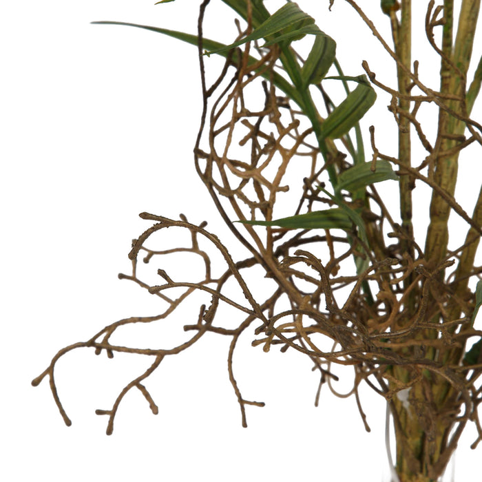 36" Areca Palm Leaf Silk Plant -Green (Pack of 12) - A-230210