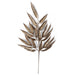 25" Glittered Artificial Eucalyptus Leaf Stem -Gold/Bronze (Pack of 12) - A-230486