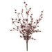 23" Glittered Artificial Mini Blossom Plant -Red (Pack of 12) - A-231345