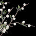 23" Glittered Artificial Mini Blossom Plant -White (Pack of 12) - A-231370