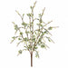 23" Glittered Artificial Mini Blossom Plant -White (Pack of 12) - A-231370